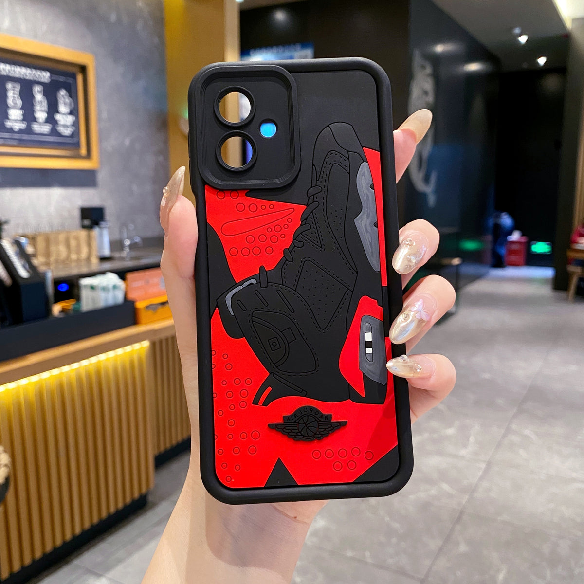 Motorola Moto G54/G64 5G Jordan Soft Silicone Cute 3D Cartoon Back Cover Case - Jordan 2