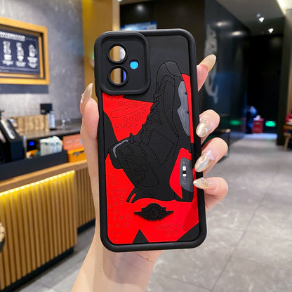 Motorola Moto G54/G64 5G Jordan Soft Silicone Cute 3D Cartoon Back Cover Case - Jordan 2