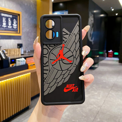 Motorola Moto G85 5G Jordan Soft Silicone Cute 3D Cartoon Back Cover Case - Jordan 1