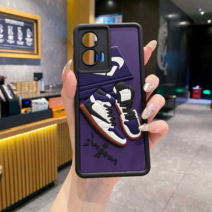 Motorola Moto G85 5G Nike Soft Silicone Cute 3D Cartoon Back Cover Case - Nike 2