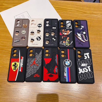 Motorola Moto G85 5G Ferrari Soft Silicone Cute 3D Cartoon Back Cover Case - Ferrari
