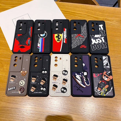 Vivo V40e/iQoo Z9s 5G BMW Soft Silicone Cute 3D Cartoon Back Cover Case - BMW