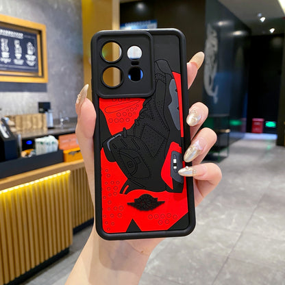 Motorola Moto EDGE 50 Pro 5G Jordan Soft Silicone Cute 3D Cartoon Back Cover Case - Jordan 2