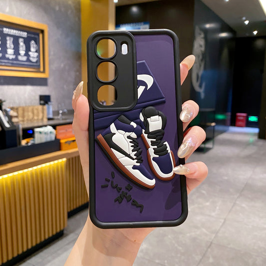 Vivo Y29 5G Nike Soft Silicone Cute 3D Cartoon Back Cover Case - Pattern 4