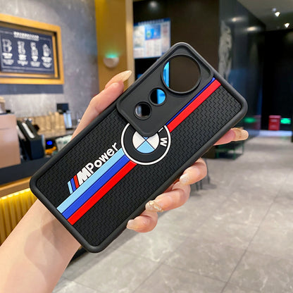 Vivo V40/V40 Pro/T3 Ultra 5g BMW Soft Silicone Cute 3D Cartoon Back Cover Case - BMW