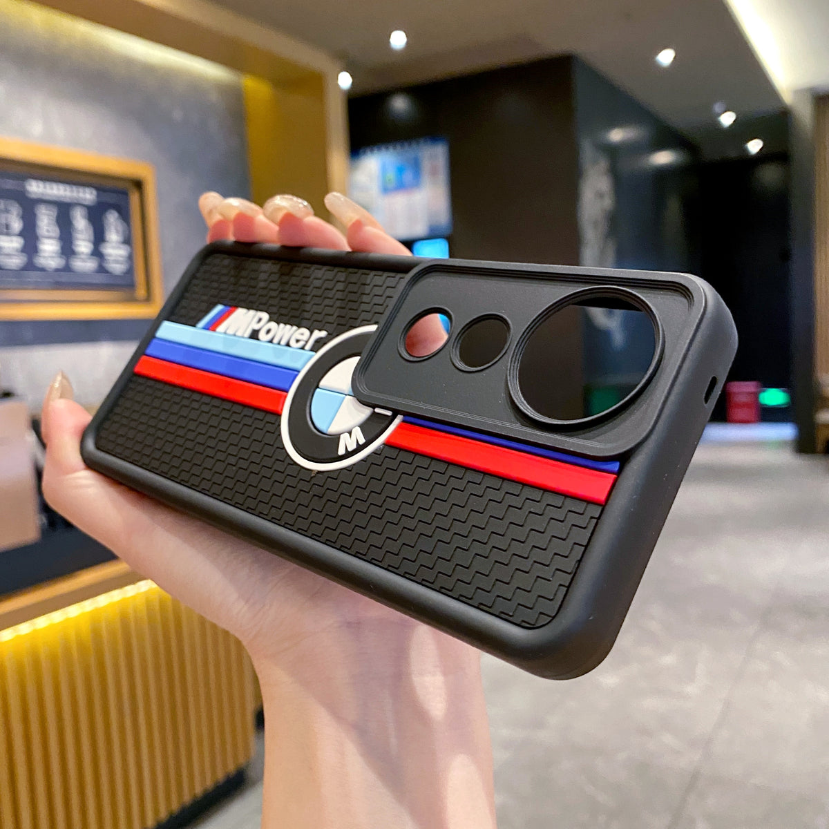 Vivo V40/V40 Pro/T3 Ultra 5g BMW Soft Silicone Cute 3D Cartoon Back Cover Case - BMW