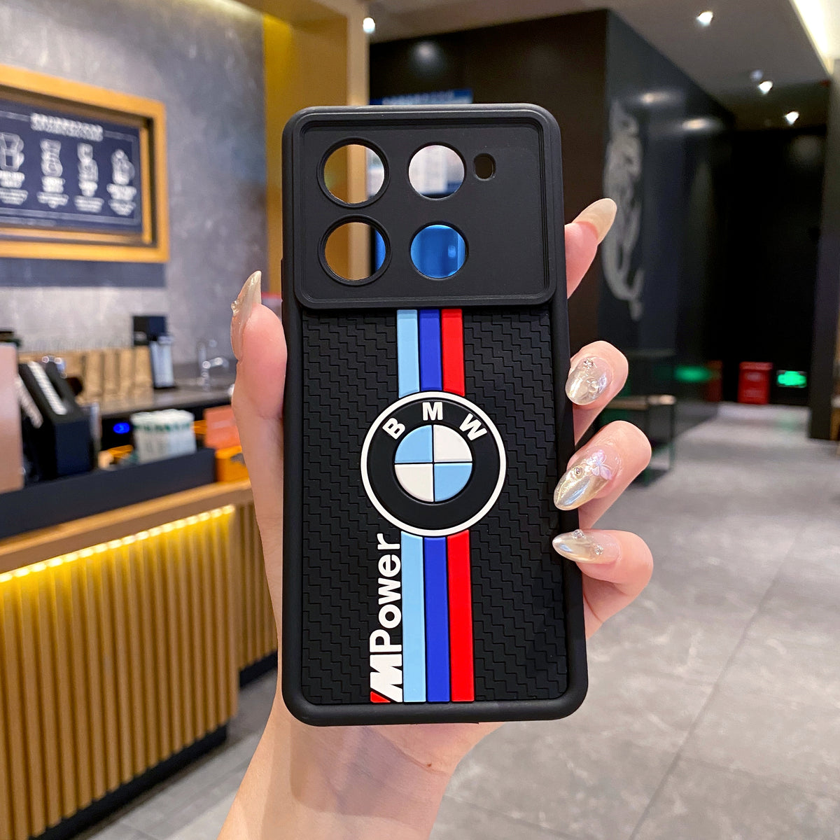 infinix Note 40/Note 40 Pro 5G BMW Soft Silicone Cute 3D Cartoon Back Cover Case - BMW