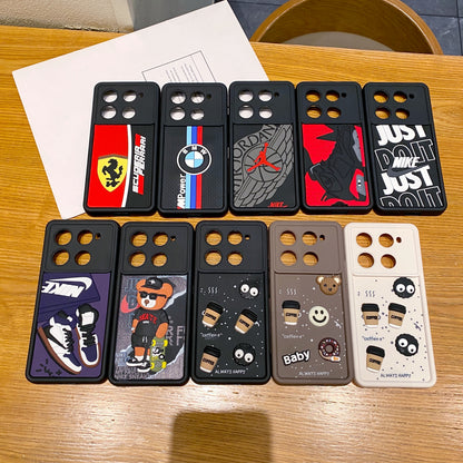 infinix Note 40/Note 40 Pro 5G BMW Soft Silicone Cute 3D Cartoon Back Cover Case - BMW