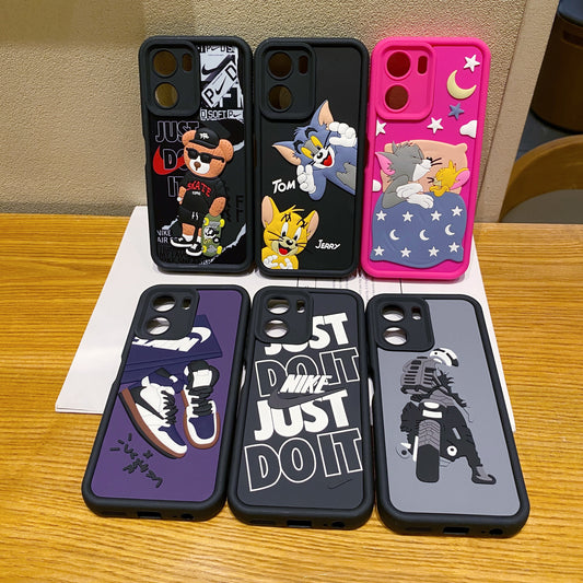 Vivo Y16 5G Nike Soft Silicone Cute 3D Cartoon Back Cover Case - Nike 2