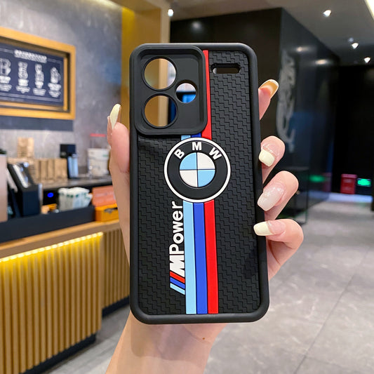 Redmi Note 13 Pro Plus 5G BMW Soft Silicone Cute 3D Cartoon Back Cover Case - BMW