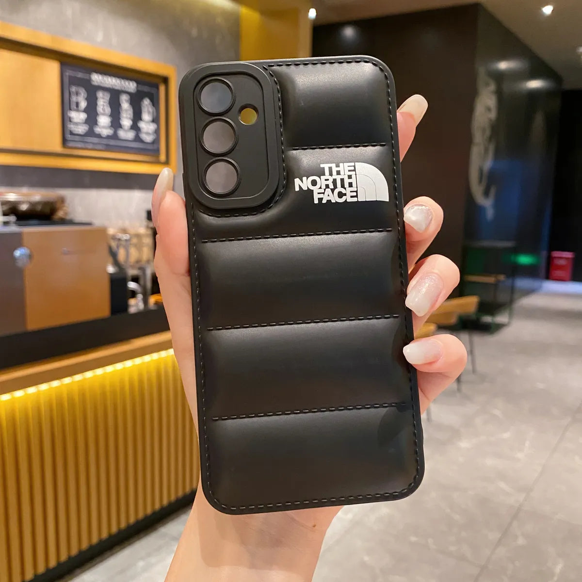Samsung A34 5g Matte Soft Puff Jacket Case - Pattern 2