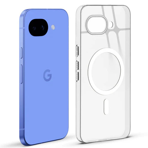 Google Pixel 10A 5g Anti-Yellow Crystal Clear With Magsafe Hard Back Case Cover