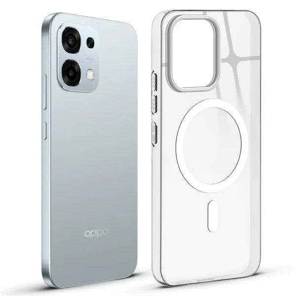 Oppo F31 5g Anti-Yellow Crystal Clear With Magsafe Hard Back Case Cover
