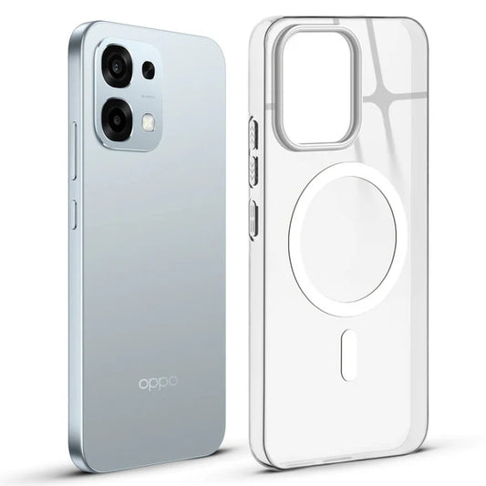 Oppo F31 5g Anti-Yellow Crystal Clear With Magsafe Hard Back Case Cover