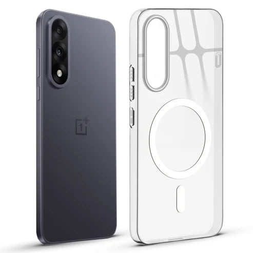 OnePlus Nord 5 5g Anti-Yellow Crystal Clear With Magsafe Hard Back Case Cover