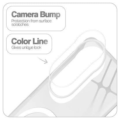 Vivo V50/T4R 5g Crystal Clear Anti-Yellowing Wireless Charging Support Case - Crystal White