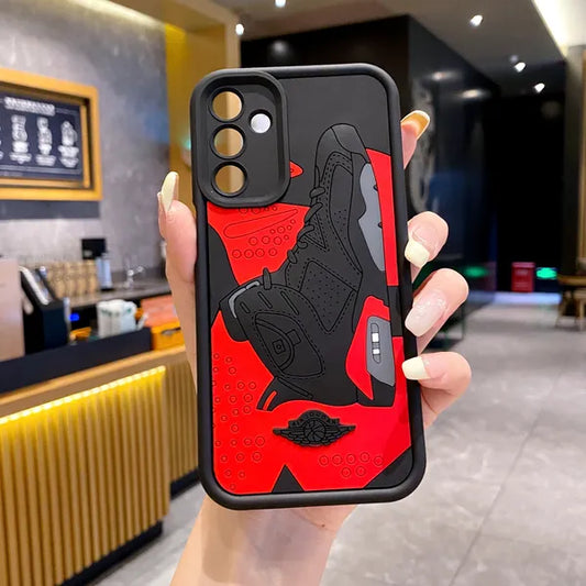 Samsung A14 5G Jordan Soft Silicone Cute 3D Cartoon Back Cover Case - Jordan 2
