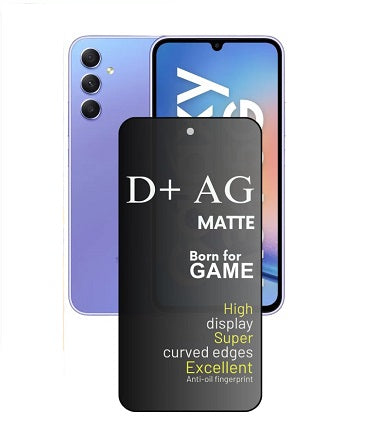 (Pack Of 3) Samsung A34 5g Gaming Special D+ AG Matte Tempered Glass Anti Fingerprint