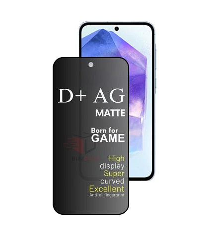 Samsung A55 5g Gaming Special D+ AG Matte Tempered Glass Anti Fingerprint