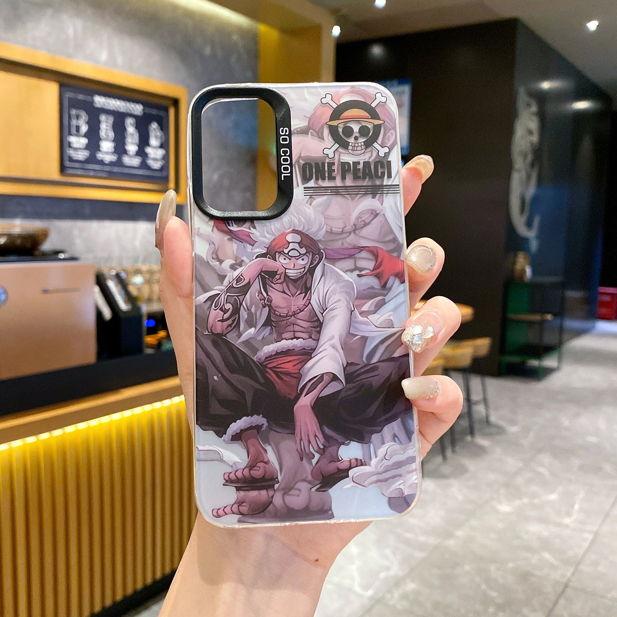 Samsung A14 5G Anime One Piece IMD Printed Back Case cover - One Piece 2