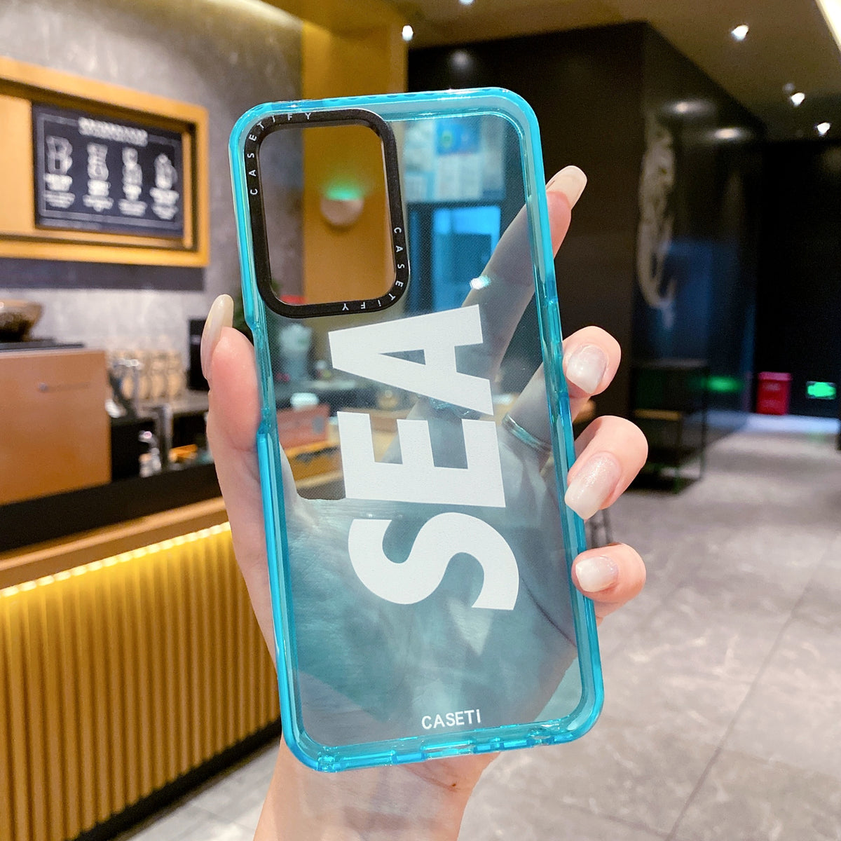 OnePlus Ce 2 Lite Soft Translucent Sea Printed Tpu Back Case Cover - Sea 1