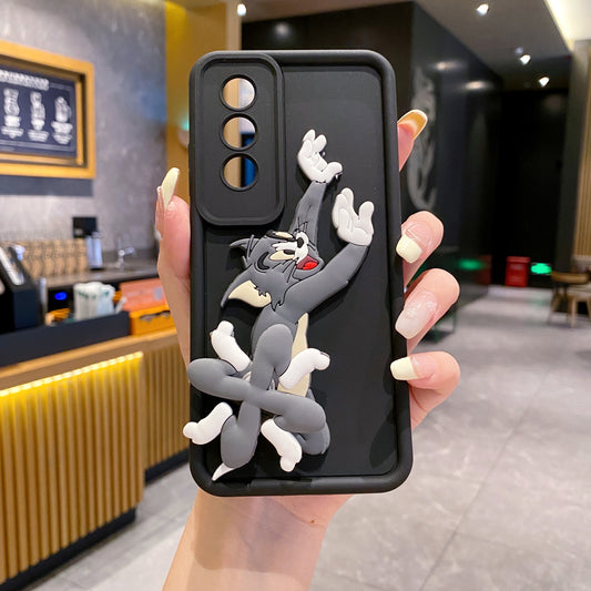 OnePlus Nord Ce 4 5G Spinner Tom Soft Silicone Cute 3D Cartoon Back Cover Case - Spinner Tom