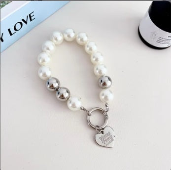 Luxury Girlish Handmade Bracelet Pendant Acrylic Beads Mobile Phone Charms - Pattern 21