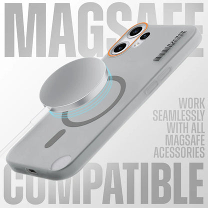 Nothing CMF Phone 2 Pro 5G Premium Magnetic Frosted Ultra Slim Back Case - Frosted Grey