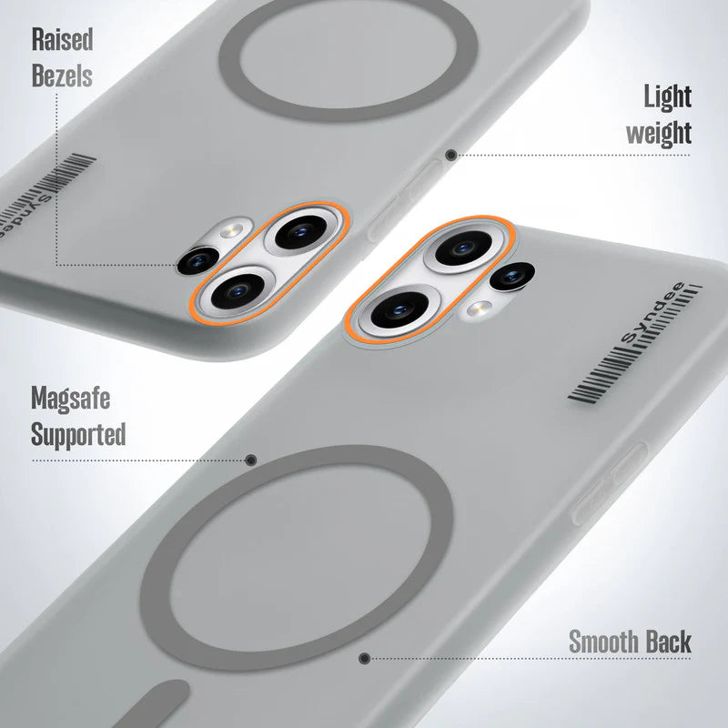 Nothing CMF Phone 2 Pro 5G Premium Magnetic Frosted Ultra Slim Back Case - Frosted Grey
