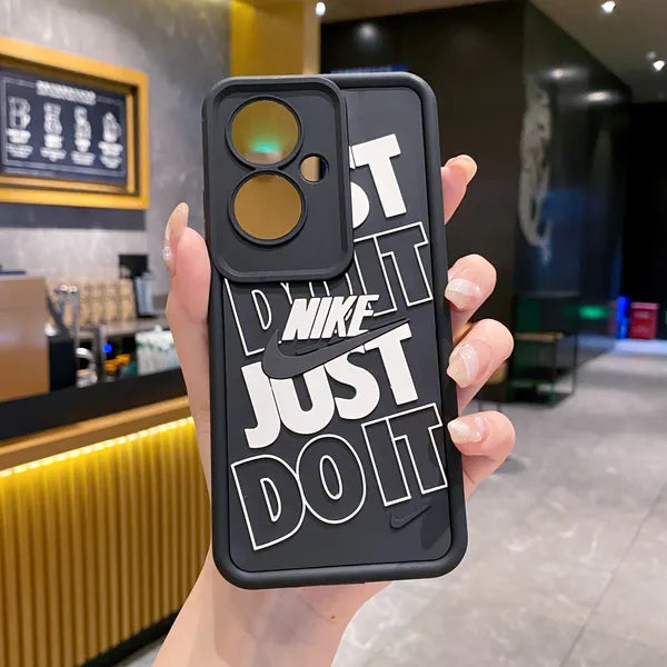 Oppo F25 Pro 5G Nike Soft Silicone Cute 3D Cartoon Back Cover Case - Nike 1