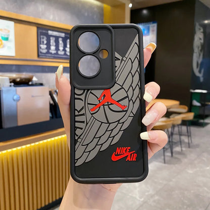 Oppo F25 Pro 5G Jordan Soft Silicone Cute 3D Cartoon Back Cover Case - Jordan 1