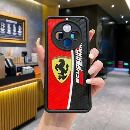 Oppo F27 Pro Plus 5G Ferrari Soft Silicone Cute 3D Cartoon Back Cover Case - Ferrari