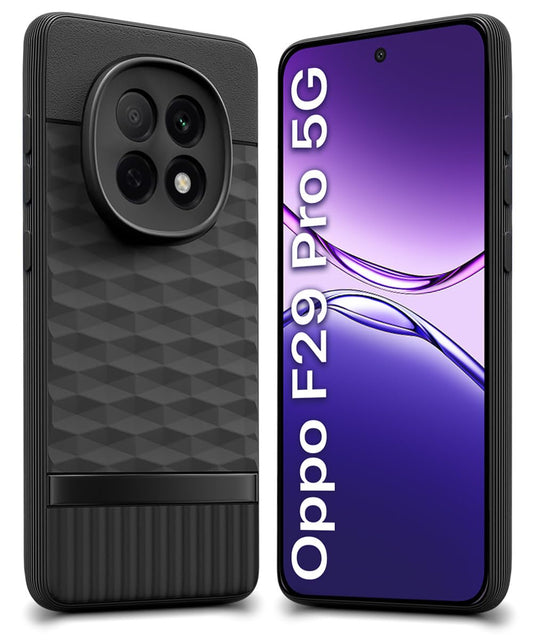 Oppo F29 Pro 5G Soft Silicone Back Case Cover - Hexa Cube 1