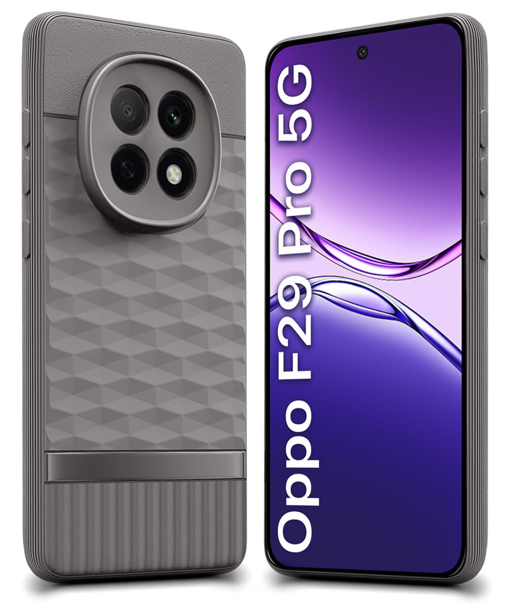 Oppo F29 Pro 5G Soft Silicone Back Case Cover - Hexa Cube 3