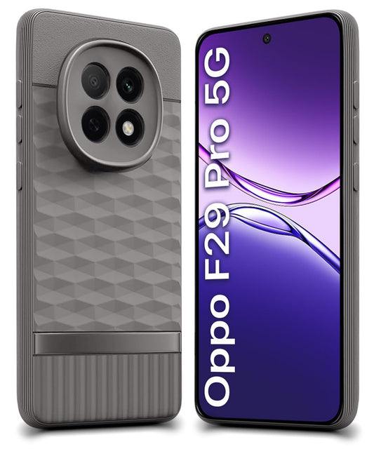 Oppo F29 Pro 5G Soft Silicone Back Case Cover - Hexa Cube 3