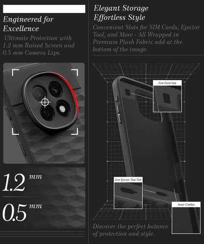 Oppo F29 Pro 5G Soft Silicone Back Case Cover - Hexa Cube 1