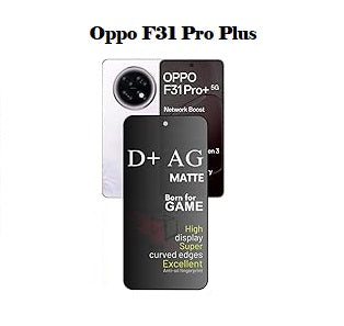 (Pack Of 1)Oppo F31 Pro Plus 5g Gaming Special D+ AG Matte Tempered Glass Anti Fingerprint