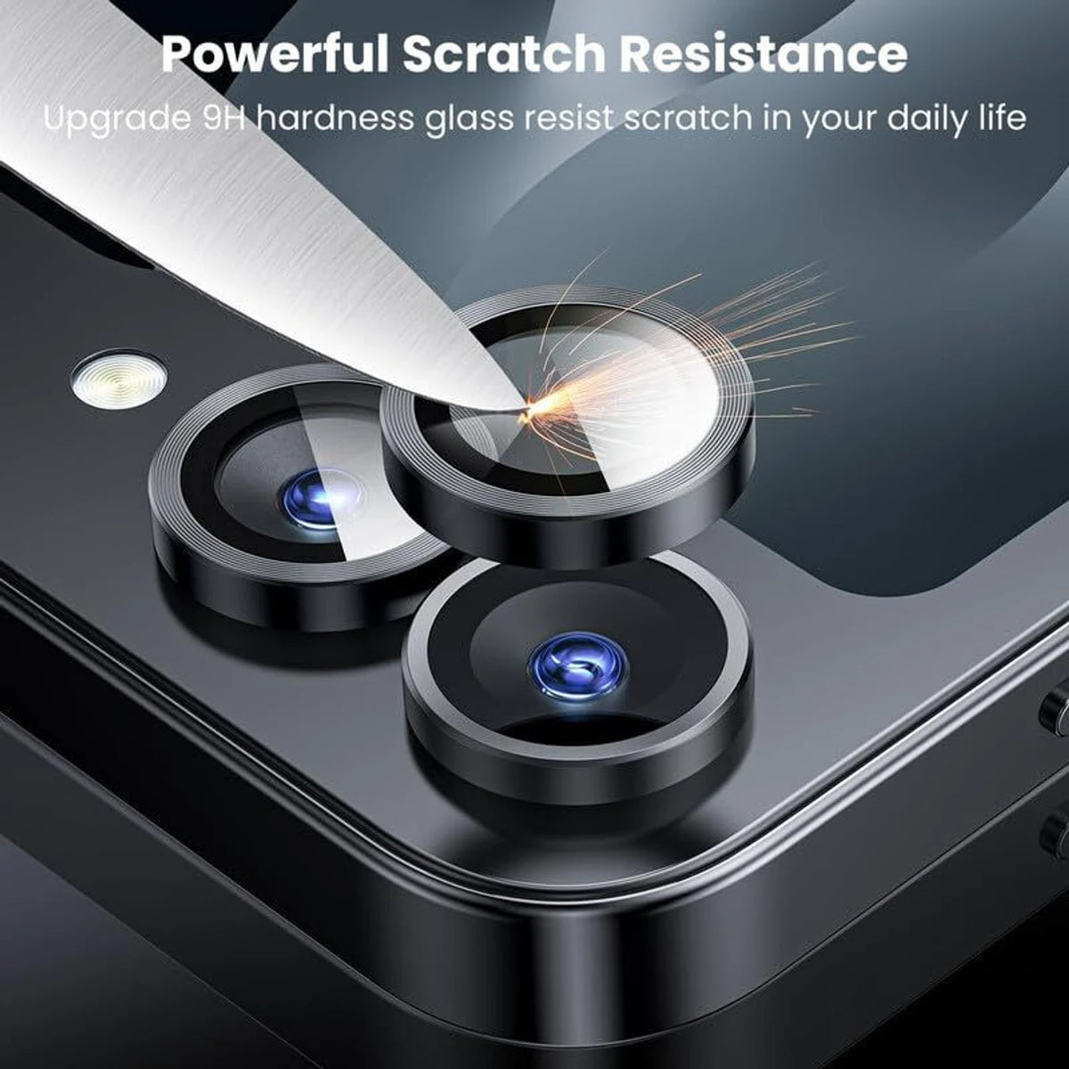 Vivo V70/V70 Elite 5g Camera Lens Protector with Aluminum Alloy Rings