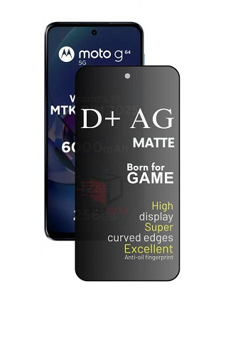 Motorola Moto G54 5g Gaming Special D+ AG Matte Tempered Glass Anti Fingerprint