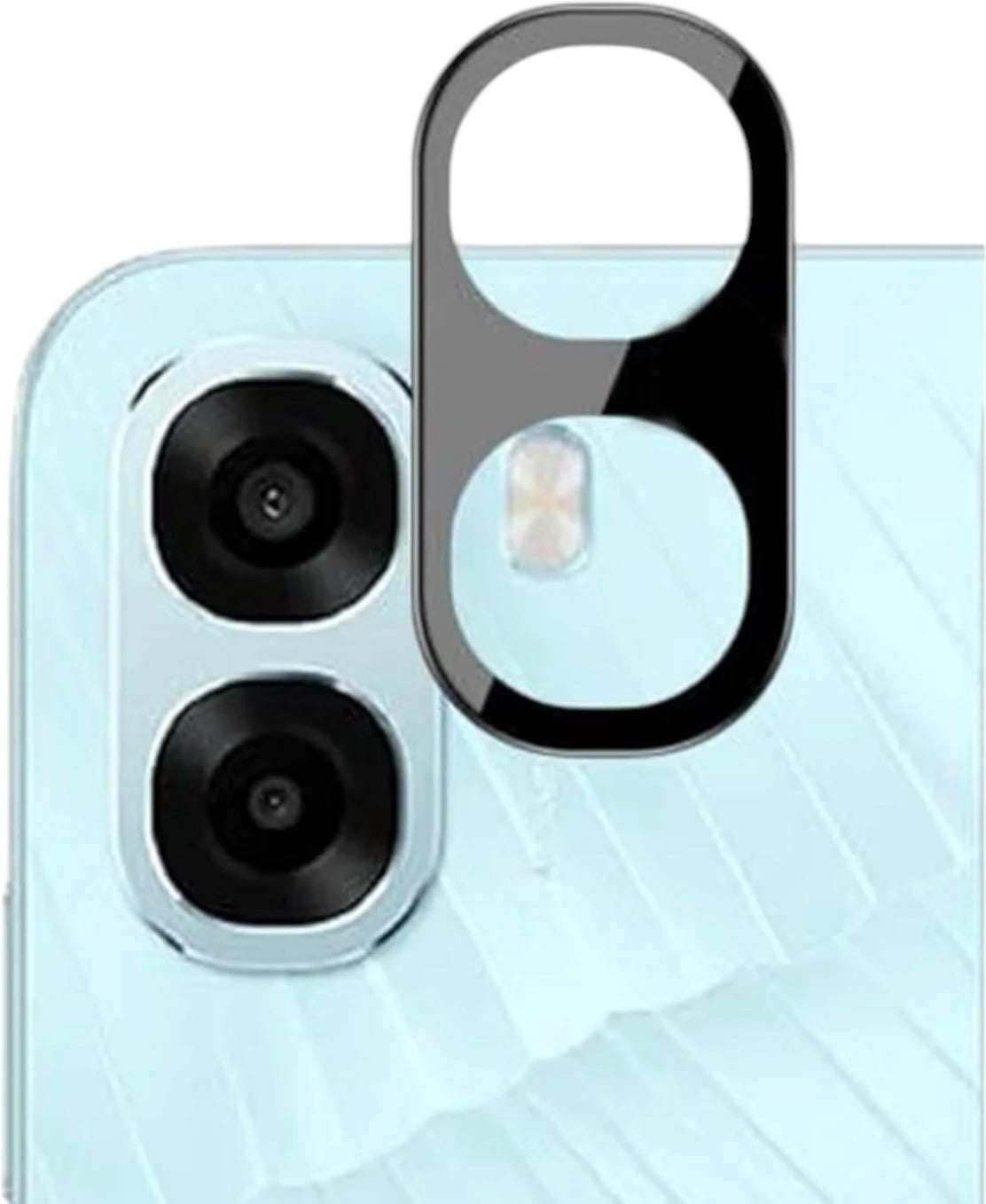 Oppo K14X/A6x 5g Camera Lens Protector with Aluminum Alloy Rings
