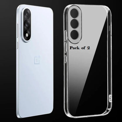(Pack Of 2)OnePlus Nord 5 5g Anti-Yellow Crystal Clear Hard Back Case Cover