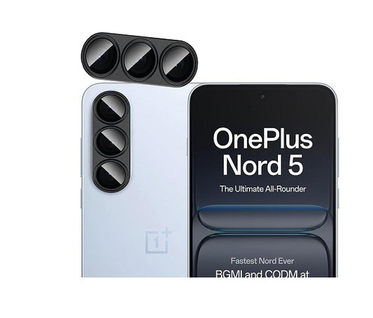 OnePlus Nord 5 5G Camera Lens Protector with Aluminum Alloy Rings