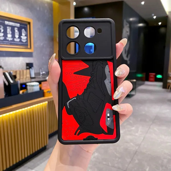 Infinix Note 40/Note 40 Pro 5G Jordan Soft Silicone Cute 3D Cartoon Back Cover Case - Jordan 2