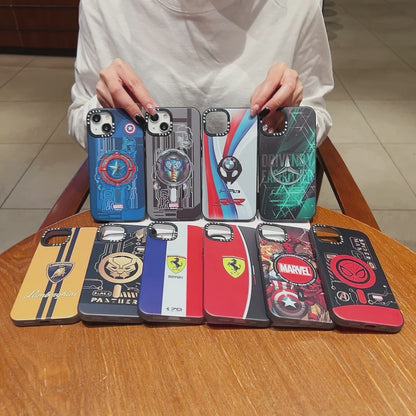 Apple iPhone Premium Avengers IMD Printed Back Case - Avengers