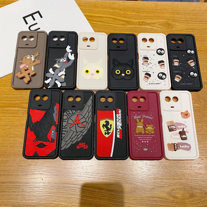 Realme 11 / 11x 5G Jordan Soft Silicone Cute 3D Cartoon Back Cover Case - Jordan 2