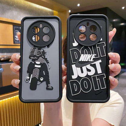 Realme P1/Narzo 70/Narzo 70 Pro 5G Moto Rider Soft Silicone Cute 3D Cartoon Back Cover Case - Moto Rider