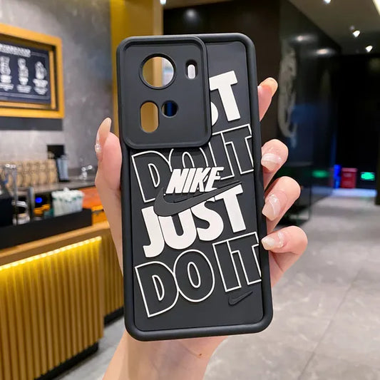 Oppo Reno 11 5G Nike Soft Silicone Cute 3D Cartoon Back Cover Case - Nike 1