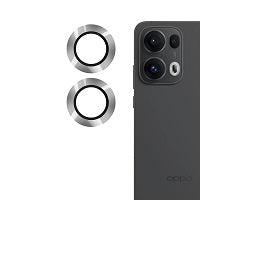 Oppo Reno 13 Pro 5G Camera Lens Protector with Aluminum Alloy Rings