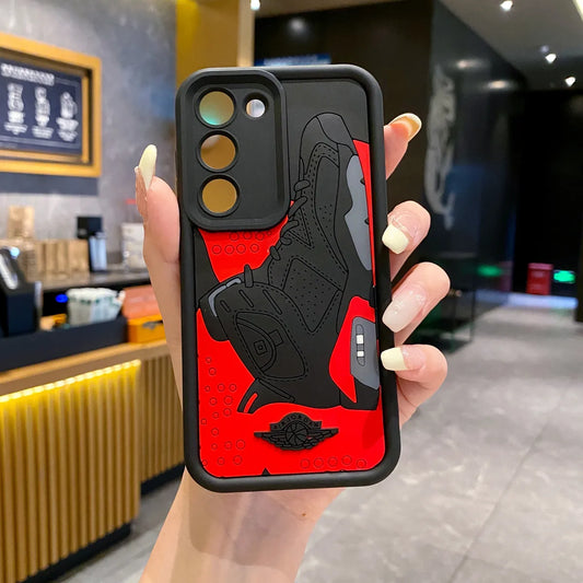 Samsung S22 5G Jordan Soft Silicone Cute 3D Cartoon Back Cover Case - Jordan 2