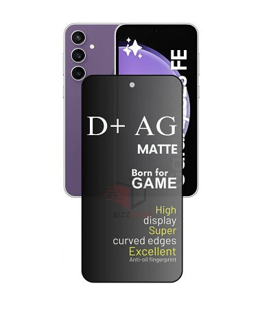 Samsung S23 Fe 5g Gaming Special D+ AG Matte Tempered Glass Anti Fingerprint